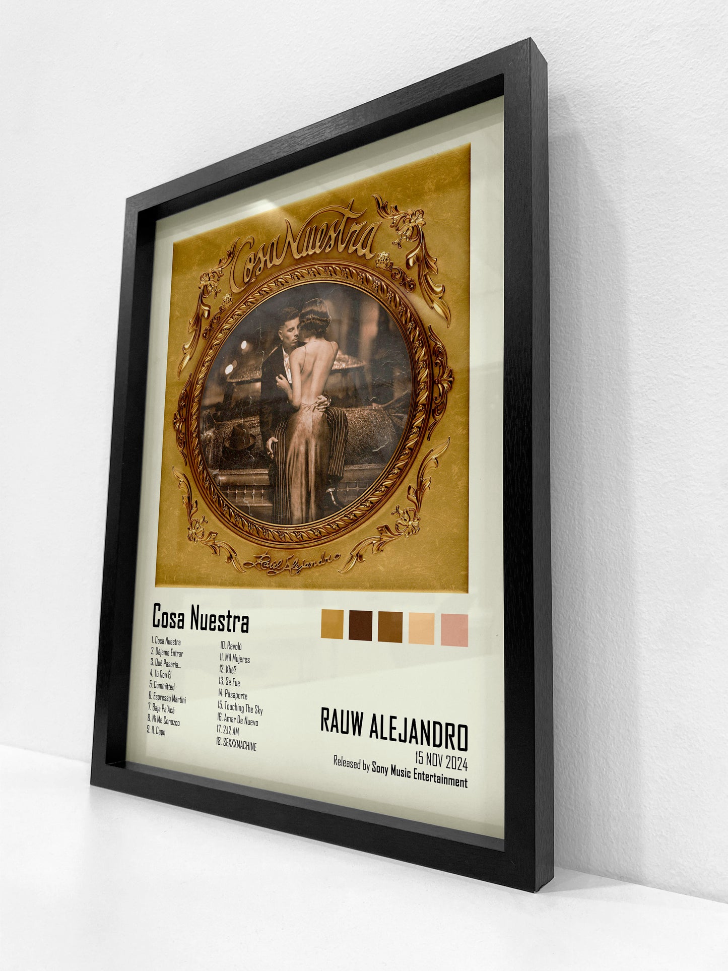 Lámina RAUW ALEJANDRO · COSA NUESTRA