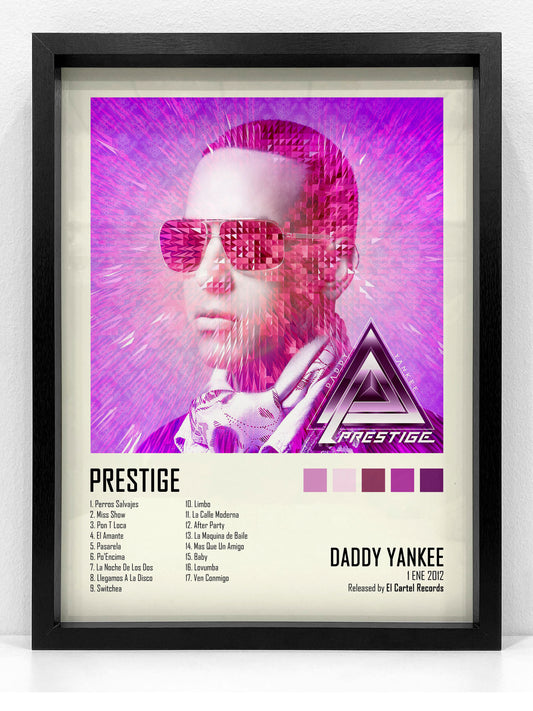 Lámina DADDY YANKEE · PRESTIGE