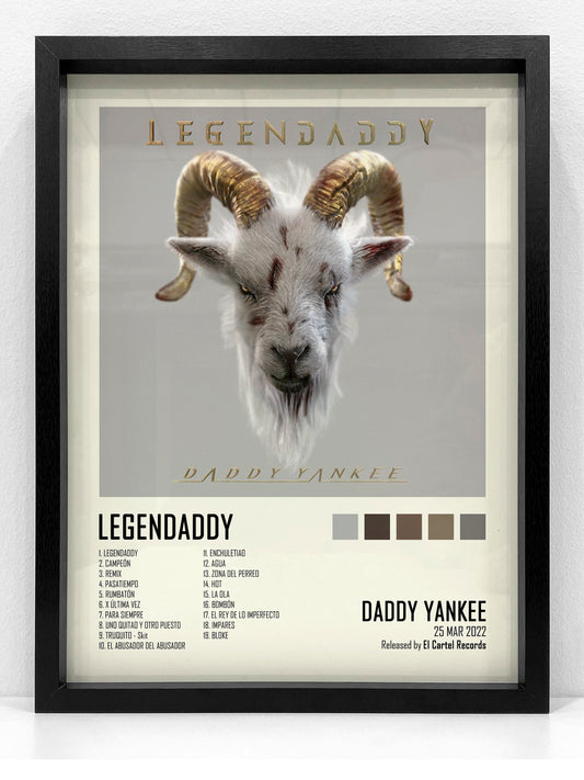 Lámina DADDY YANKEE · LEGENDADDY