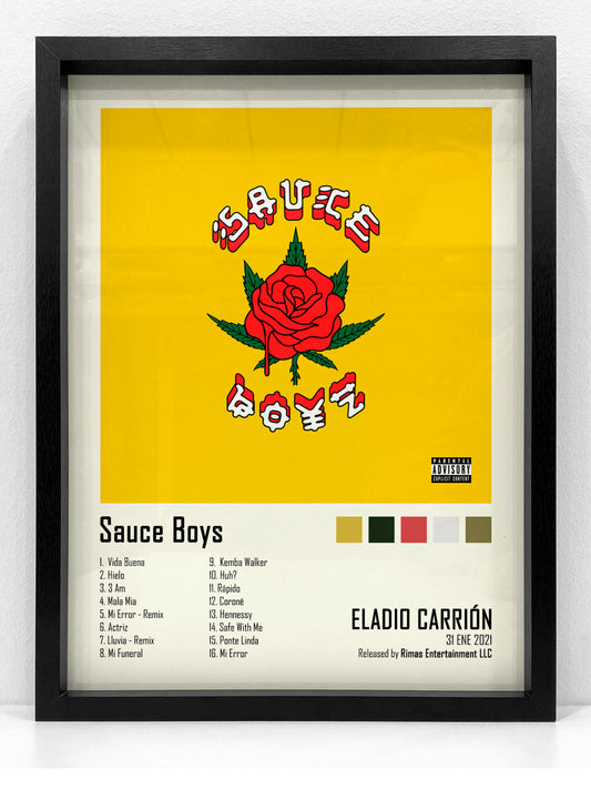 Lámina ELADIO CARRIÓN · SAUCE BOYS